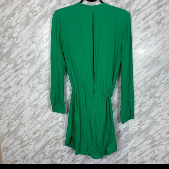 Diane von Furstenberg Kelly Green Midi Dress - Blousen, Long Sleeve - Picture 7 of 10